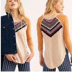 FREE PEOPLE Spring Bound Top Calm Sand Large